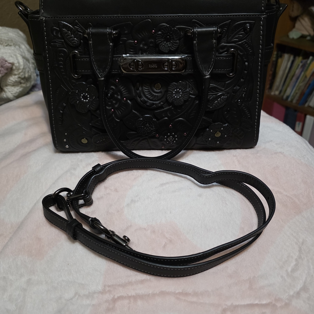RARE COACH SWAGGER 27 TEA ROSE - Picture 12 of 14